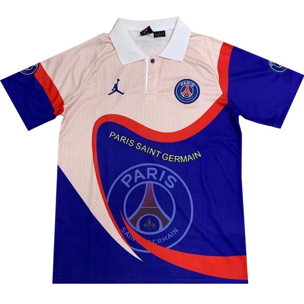 Polo Paris Saint Germain 2019-20 Rote Blau Weiß Fussballtrikots Günstig
